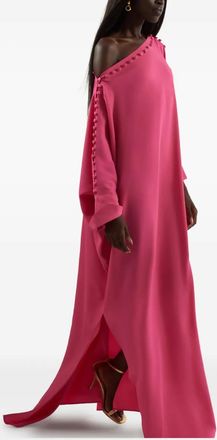 Taller Marmo button-detailed kaftan dress - Pink