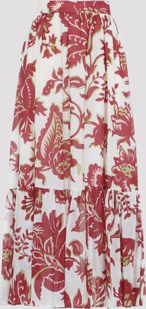 Etro Etro Flounce Hem Maxi Skirt