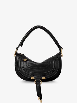 Chlo&eacute; Borsa a tracolla Marcie Mini in pelle con dettaglio impunture - CHLOE - gender_Woman