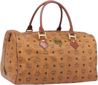 MCM Borsa Boston Pre-owned - - Pre-owned - Donna - Marrone - ONE SIZE