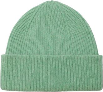 Le Bonnet Gorro de lana y Caregora - Accessories - Mujer - Verde - ONE SIZE