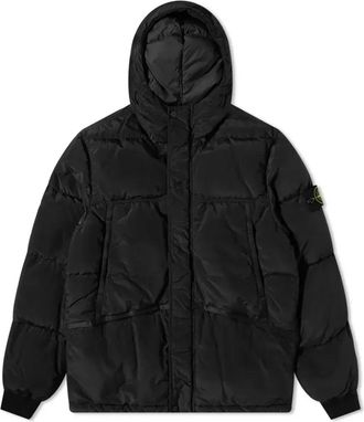 Stone Island Nylon Metal Down-TC Jacket Charcoal 751544508-V0065