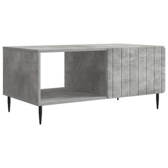 vidaXL Mesa De Centro Gris Hormig&oacute;n 90 X 50 X 40 Cm Vidaxl