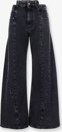 Maison Margiela Pantaloni black denim - MAISON MARGIELA - gender_Woman