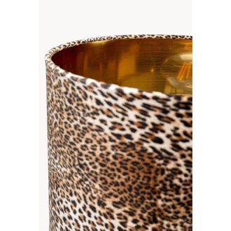 Kare Design L&aacute;mpara de mesa 51 cm de acero marr&oacute;n animal print