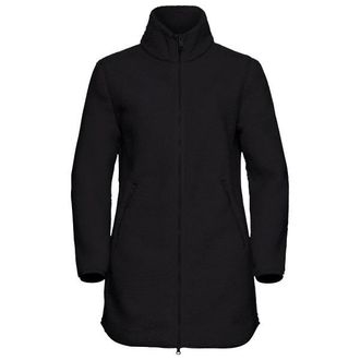 Jack Wolfskin High Curl Coat Fleecejacke f&uuml;r Damen | schwarz