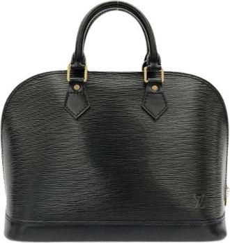 Louis Vuitton Pre-owned Alma Epi Handbag - Dames - Vintage Handtas - Zwart - ONE Size - Leer - Vintage