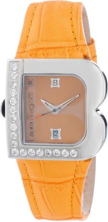 Laura Biagiotti Leather Dress Womens Watch