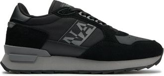 Napapijri Mens Stab Trainers - Black Suede - Size UK 10