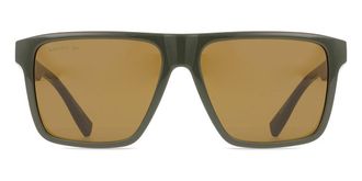 Lacoste L6027S 275 Mens Sunglasses Brown Size 57