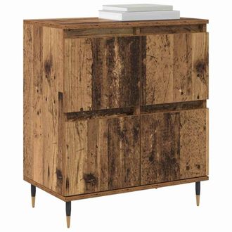 Berkfield Home Sideboard with Storage with Door Brown 60 x 35 x 70 cm Engineered wood