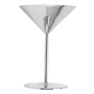 OEM Juego De Copas De Martini, Compuesto Por 4 Piezas, Fabricadas En Acero Inoxidable Termoaislante, Elegantes Y Refinadas, Irrompibles, Ideales Para Fies