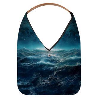 Generic Stars Nebula Reusable Lightweight Grocery Bags - Foldable Into Compact Pouch, Washable & Sturdy, Multipurpose for Shopping and Travel