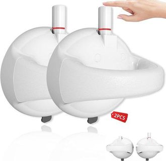 OEM Juego De 2 Barras De Apoyo Para Ba&ntilde;o Con Ventosas Resistentes - Barra De Seguridad Para Ducha Y Ba&ntilde;era - No Requiere Perforaci&oacute;n