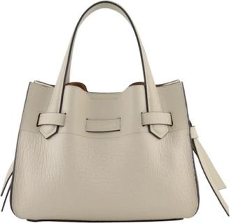 Pourchet Blossom - PM - Dames - Handtassen - Beige - ONE Size - Leer - Tassen