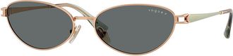 Vogue Eyewear VO4369S Polarized 515281 Womens Sunglasses Gold Size 56
