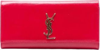 Saint Laurent Pre-owned Clutches, female, Red, Size: ONE SIZE Pre-owned Vintage Clutch