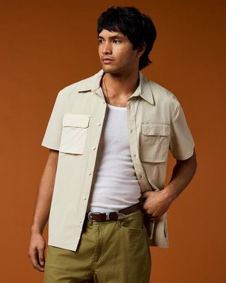 Cotopaxi Solta Short-Sleeve Sun Shirt - Mens in Mineral at Nordstrom, Size Xx-Large