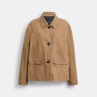 Coach Suede Coat