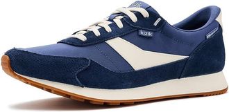 Kizik Siena Hands-Free Mens Walking Shoes Blue Indigo : 10.5 M, Suede/Textile