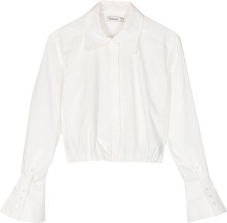 SIMKHAI Camicia crop Blythe - Bianco
