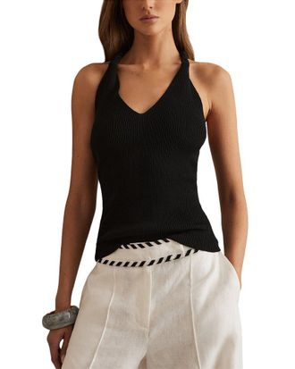 Reiss Lauren Twist Back Vest