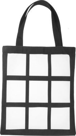 Cabilock Sublimation Tote Bag with Handles Cotton Linen Cloth Reusable Shopping Tote Versatile Packaging for Weddings Birthdays Beach Picnic Travel Gym Christm