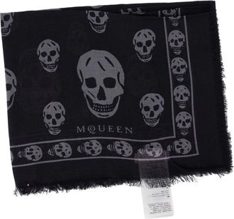Alexander McQueen Skull Scarf