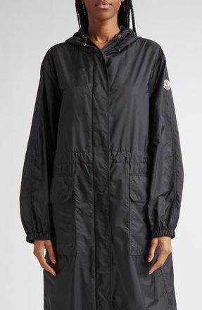 Moncler Hiengos Long Parka in Black at Nordstrom, Size 00