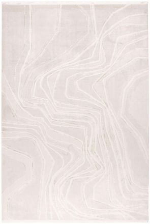 Pierre Cardin Hochwertiger Designer Teppich Jardin 704, Beige/Silver