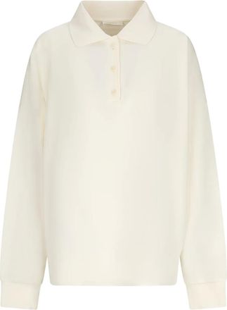 The Row long-sleeves polo-shirt - White
