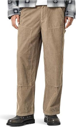 AllSaints Dunstan Trouser Mens Casual Pants Gull Brown : 36, Cotton