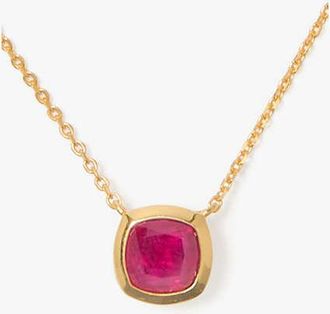 Kate Spade New York Kate Spade Fine Time To Shine Gem Pendant