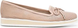 Baldinini Ballerinas - Dames - Ballerinas - Bruin - 38 1/2 EU - Leer - Schoenen