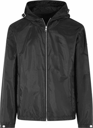 Moncler Remoray Black Polyamide Hooded Windbreaker