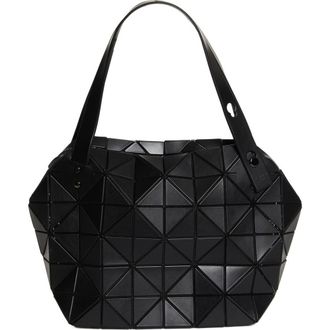 Bao Bao Issey Miyake Boston Top Handle Bag in Matte Black at Nordstrom