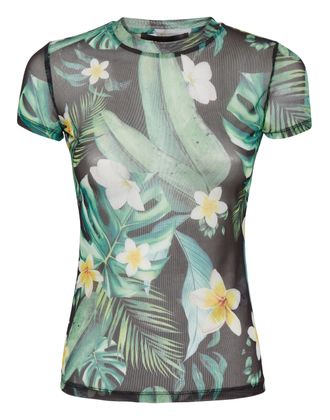 Philipp Plein T-Shirt Ronde Hals Hawaii