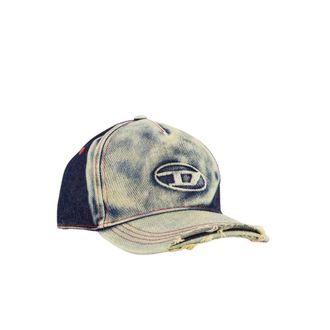 Diesel C-Seymon Cap - Heren - Accessoires - Blauw - Maat: ONE Size