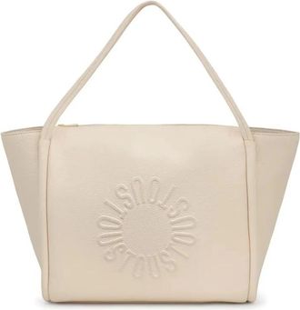 Tous Miranda Grote Shopper - Dames - Shoppers - Wit - ONE Size - Leer - Tassen