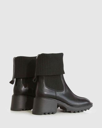 Belle & Bloom Perfect Illusion Knit Boot