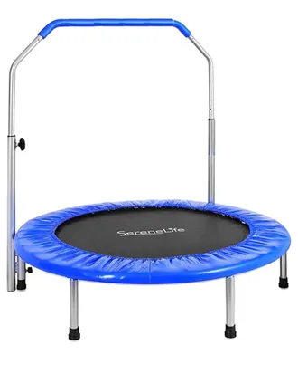 SereneLife Serenelife Jumping Fun Sports Trampoline Kids Size