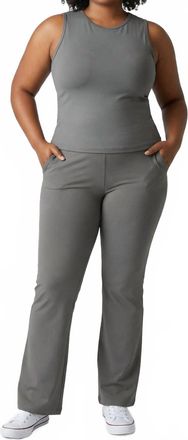 Champion Flare Leggings In Grey