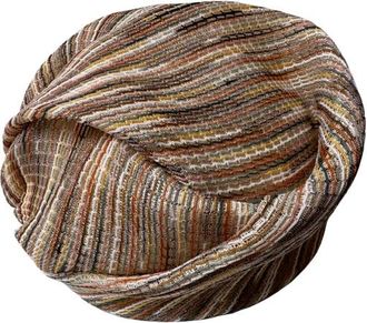 Missoni Beige Straw Turban Size M