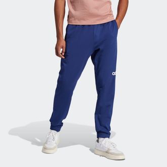 adidas Sporthose ADIDAS SPORTSWEAR M LIN SJ TE PT, Damen, Gr. XXL, N-Gr, blau (dunkelblau, wei&szlig;), Obermaterial: 74% Baumwolle, 26% Polyester, Hosen Sporthose
