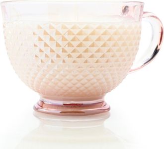 Lady Primrose Reminiscent Tearoom Candle in Diamond Cut Teacup