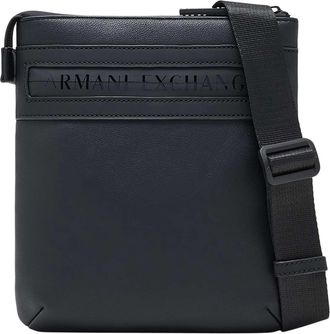 A|X Armani Exchange Platte Schoudertas, Zwart