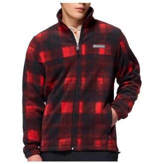 Columbia Steens Mountain Printed Jacket Fleecejacke f&uuml;r Herren | rot