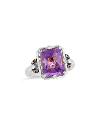 Le Vian 14K 3.85 Ct. Tw. Diamond & Amethyst Ring