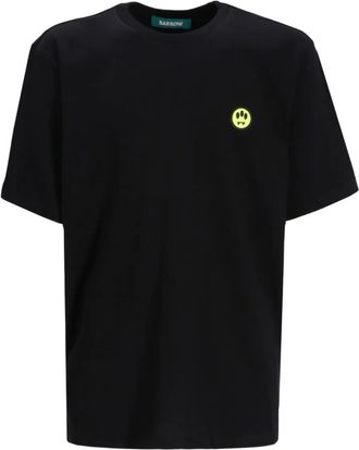 Barrow logo-print cotton t-shirt - unisex - Cotton - M - Black