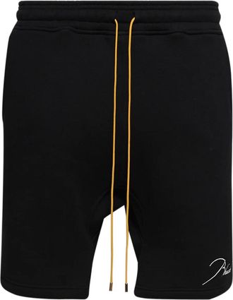 Rhude Shorts sportivi con coulisse - Nero